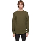 rag and bone Khaki Baron Long Sleeve T-Shirt