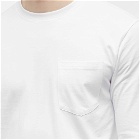 Norse Projects Men's Long Sleeve Johannes Standard Pocket T-Shirt in White