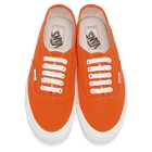 Vans Orange Canvas OG 43 LX Sneakers