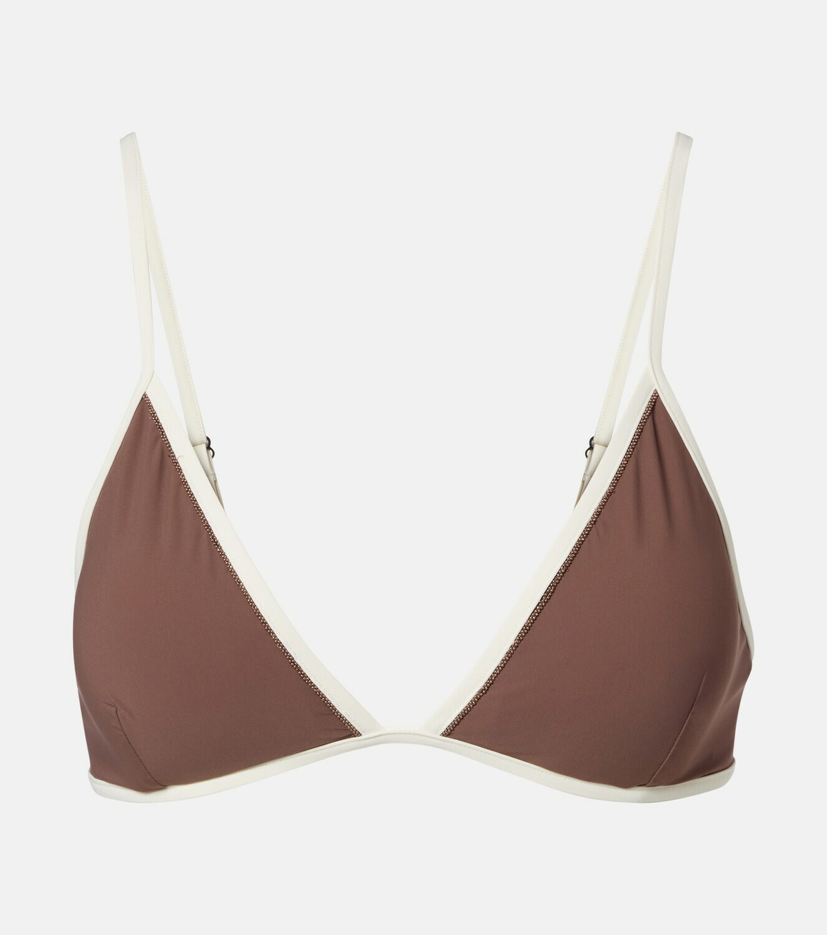Brunello Cucinelli Monili bikini top