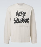 Acne Studios Logo cotton-blend jersey T-shirt