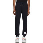 Thom Browne Navy Classic RWB Stripe Lounge Pants