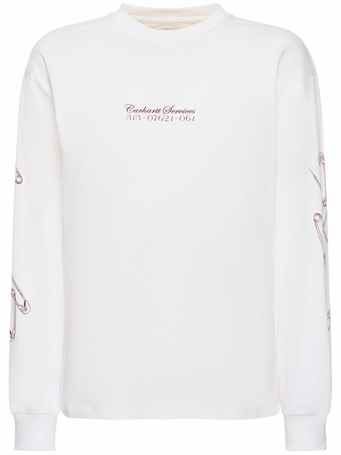 CARHARTT WIP - Safety Pin Long Sleeve T-shirt