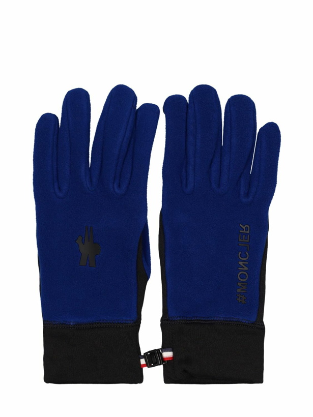 Photo: MONCLER GRENOBLE - Stretch Tech Fleece Gloves