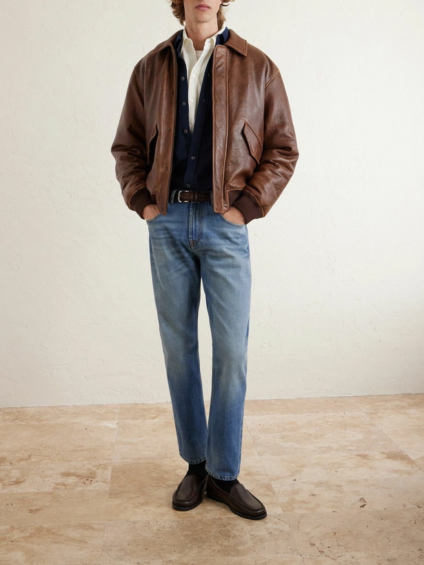 Photo: UMIT BENAN - Kevin Straight-Leg Jeans - Blue