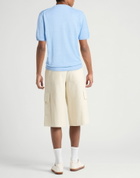 120% Lino Mens Sweater Light in Blue