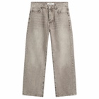 Ronning Men's Classic Denim Jeans in Stripped Wash