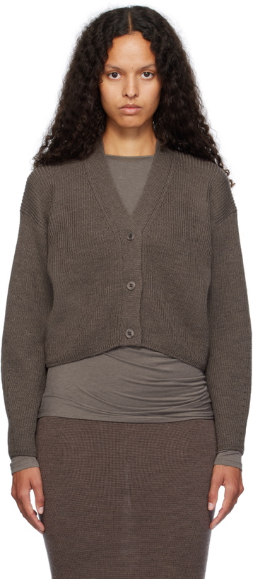 Photo: Max Mara Leisure Brown York Cardigan