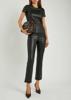 Stouls JP Twenty Stretch-leather Trousers Black