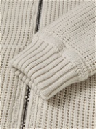 Ermenegildo Zegna - Cashmere Hooded Zip-Up Cardigan - White