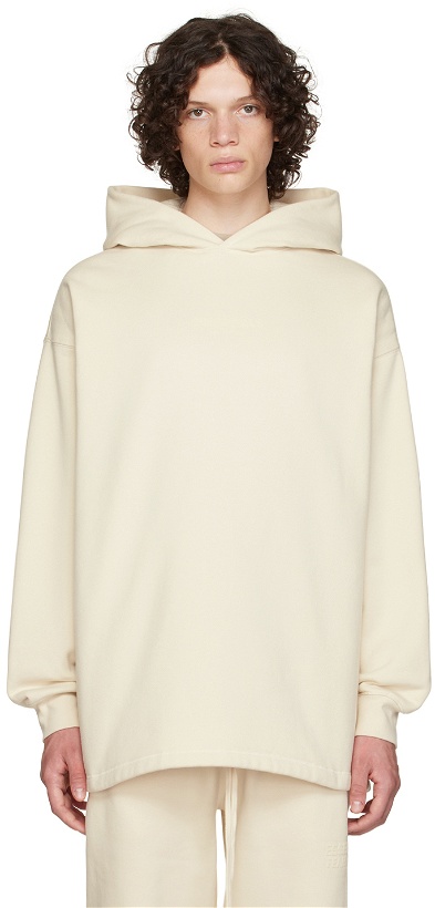 Photo: Essentials Off-White Relaxed Hoodie