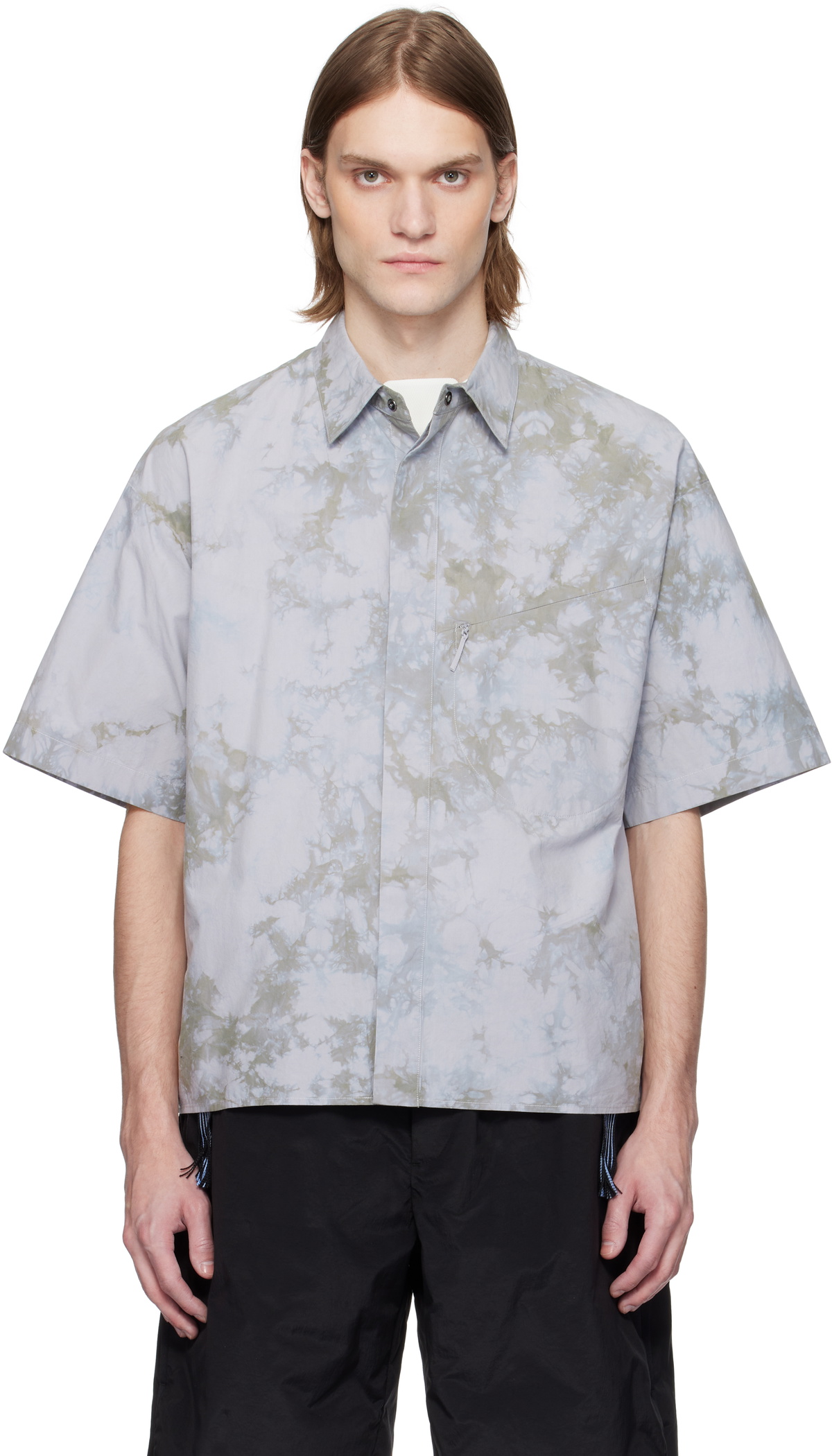 A. A. Spectrum Black Speedway Shell Bomber Jacket A. A. Spectrum