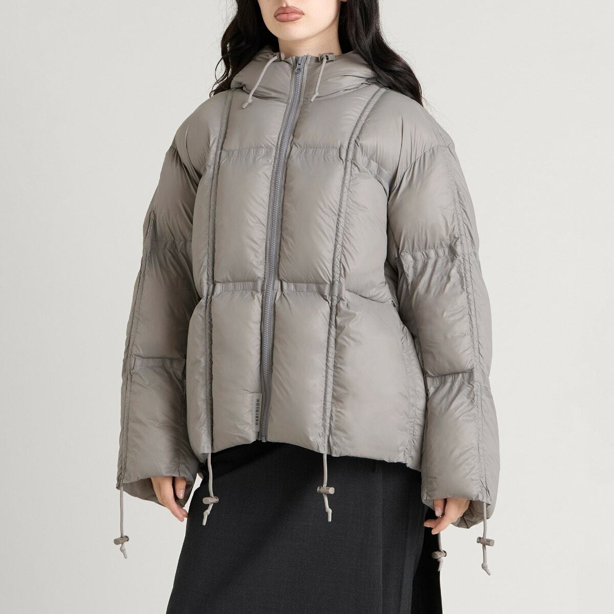 Hosbjerg Women's Paris Puffer Jacket in Light Grey