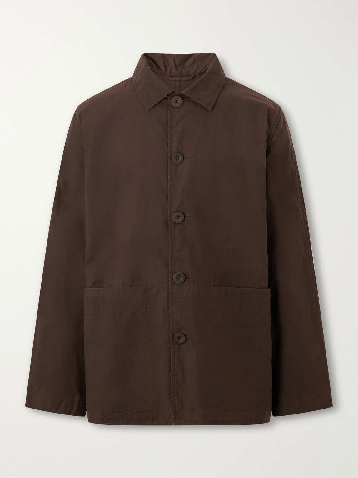 Casey Casey - Hugo Waxed Cotton Jacket - Brown