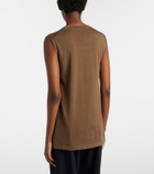 The Row Omima silk top