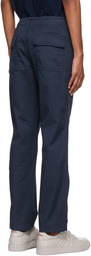 Brioni Navy Cotton Trousers