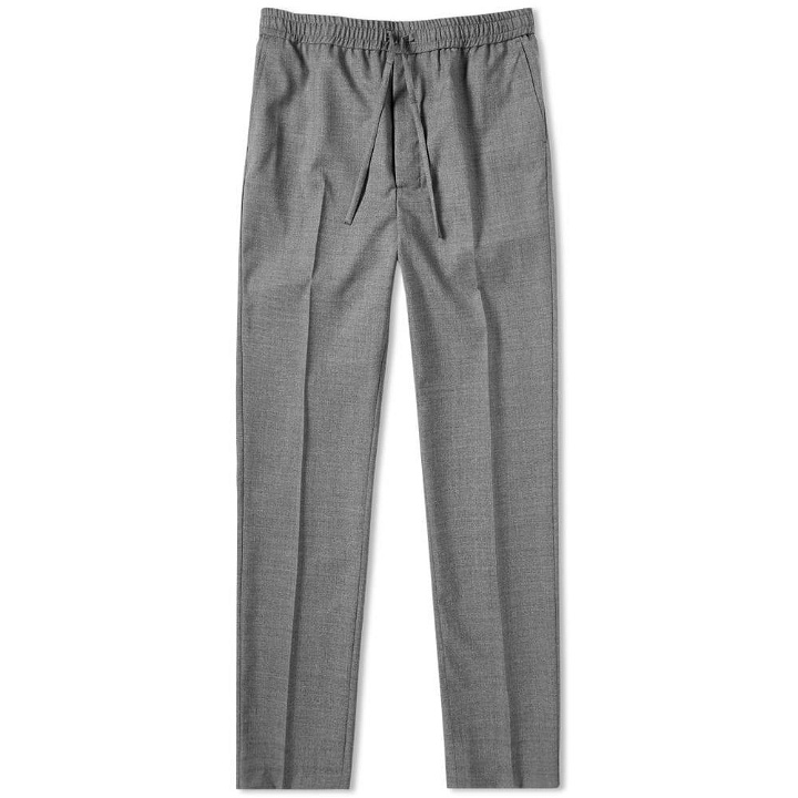 Photo: AMI Carrot Fit Wool Trouser Grey