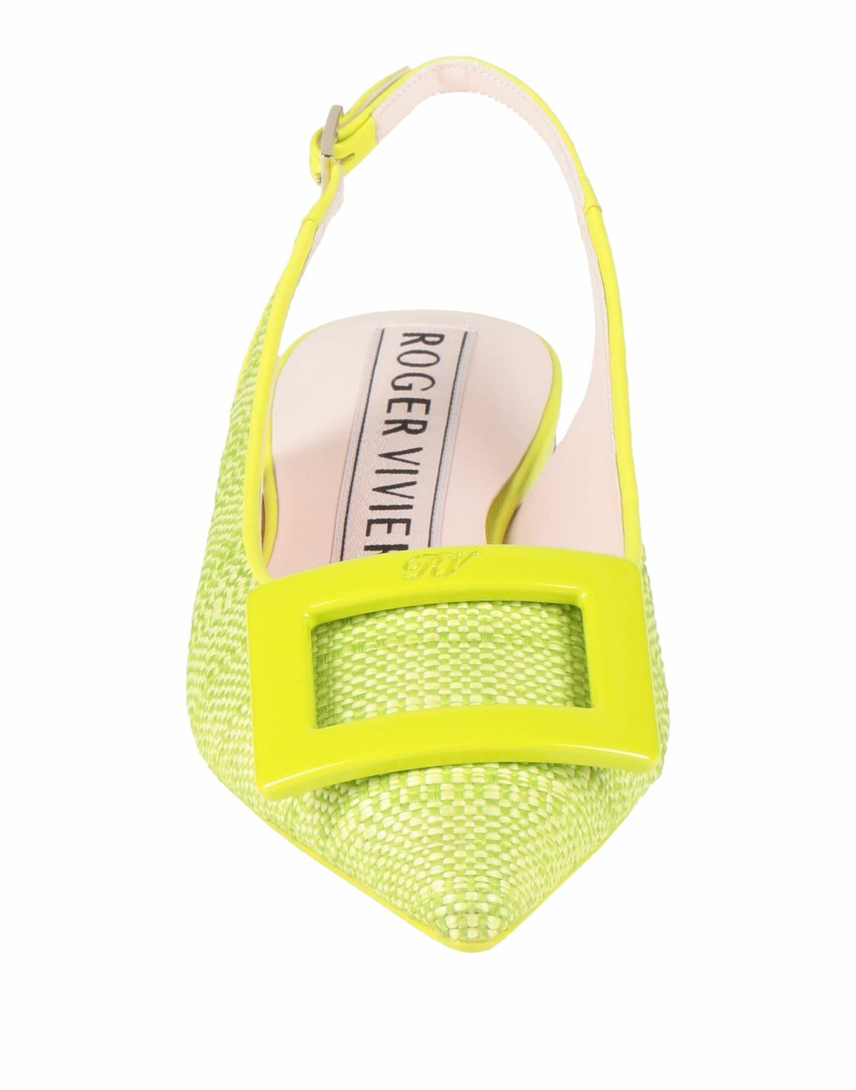 Roger Vivier Womens Ballet flats Lime in Green