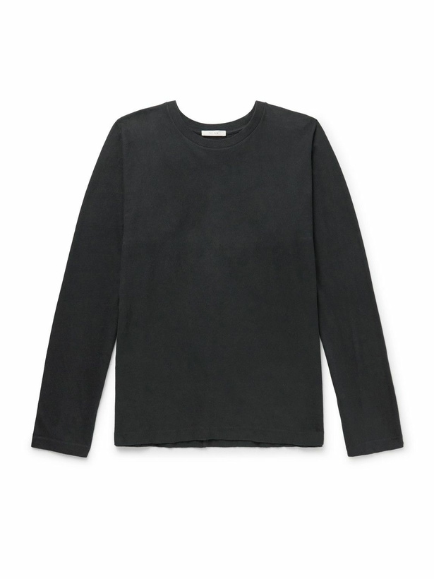 Photo: The Row - Kofi Cotton-Jersey T-Shirt - Black