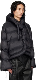 Ottolinger Black Hooded Puffer Jacket