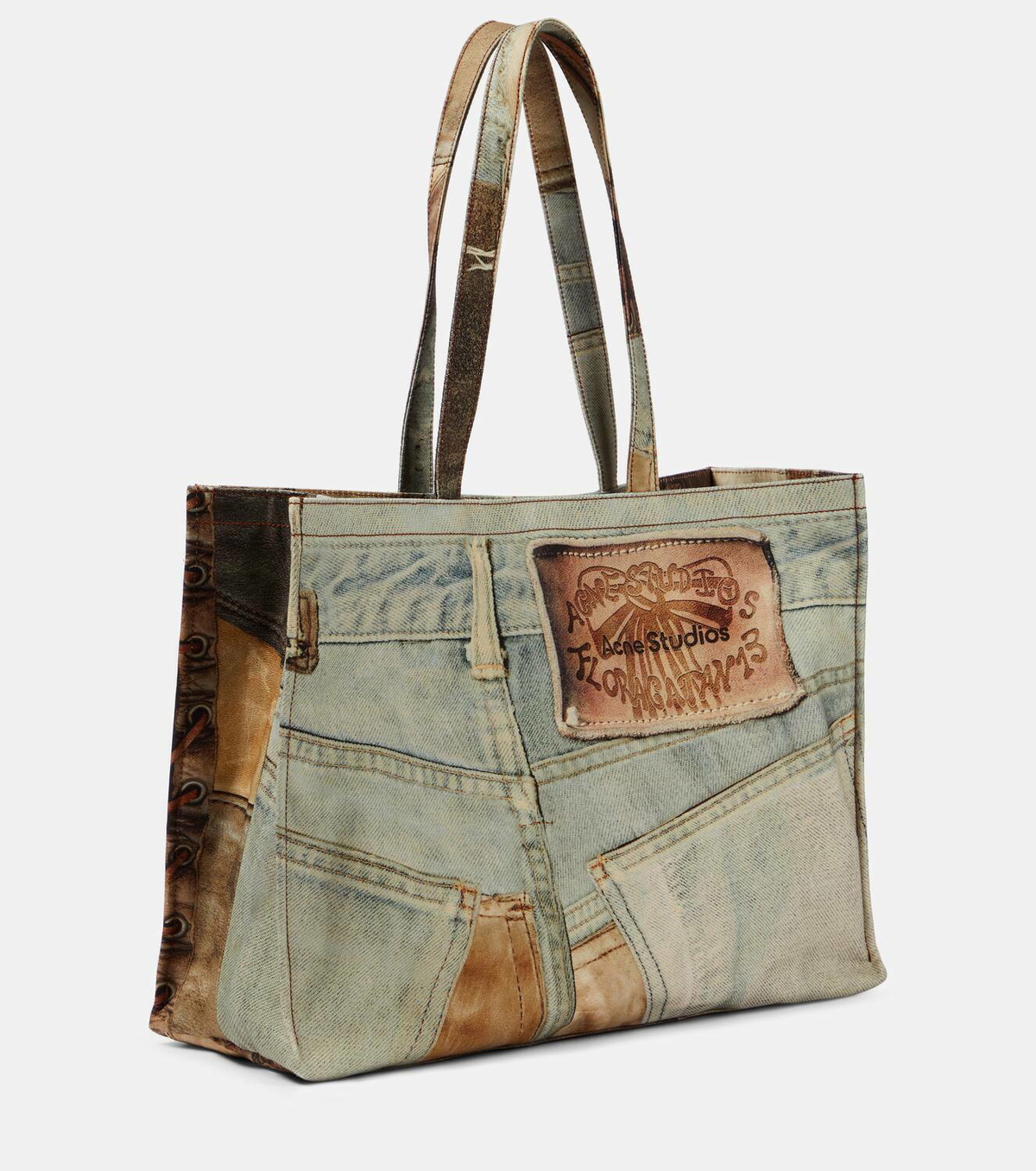 ★Acne Studios★ Logo Printing Large Canvas Tote Bag AEK 12t ☆Acne Studios☆ Logo Printing Large Canvas Tote Bag AEK 12t