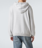 God's True Cashmere Cashmere hoodie with quartz