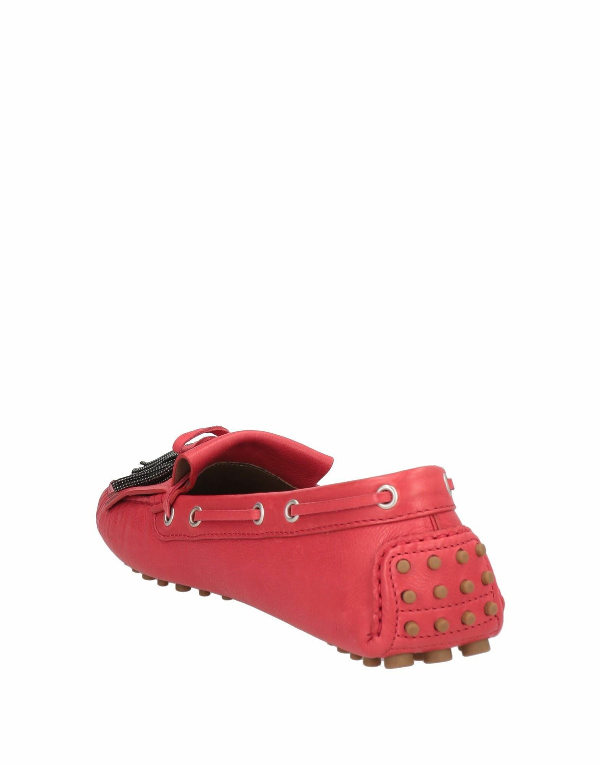 Brunello Cucinelli Womens Loafers in Red