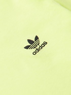 adidas Originals - Adicolor Essentials Logo-Embroidered Cotton-Jersey T-Shirt - Yellow