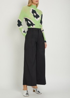 Issey Miyake Palindrome Wide-leg Wool-blend Trousers Black