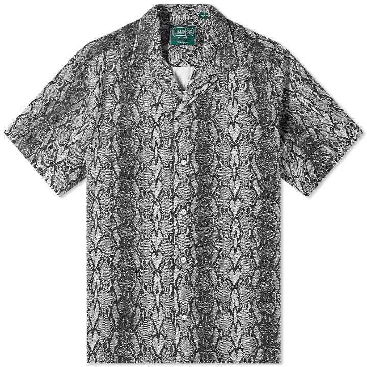 Photo: Gitman Vintage Camp Collar Snakeskin Shirt