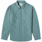 Snow Peak Men's Flexible Insulated Overshirt in Balsam Green