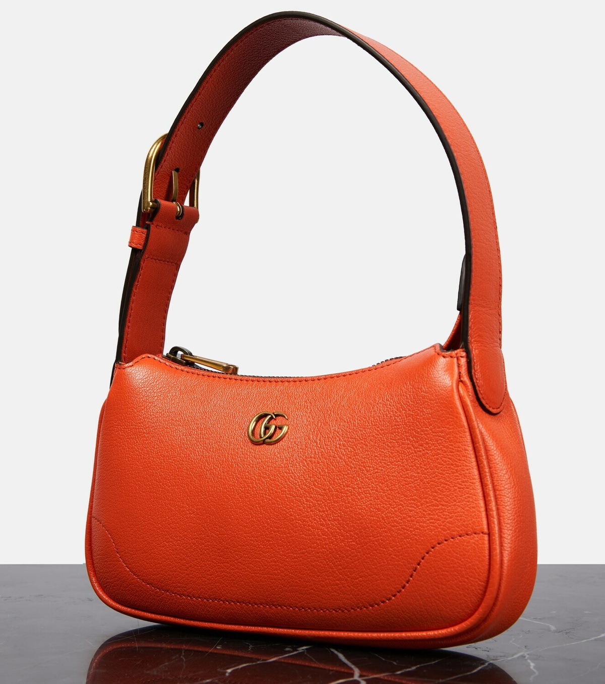 【GUCCI】APHRODITE SMALL SHOULDER BAG◆731817AAA9F Gucci Aphrodite Small Shoulder Bag Black in Soft Leather