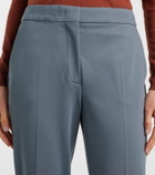 Max Mara Pegno jersey cropped pants