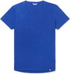 Orlebar Brown - OB-V Slim-Fit Cotton-Jersey T-Shirt - Men - Royal blue