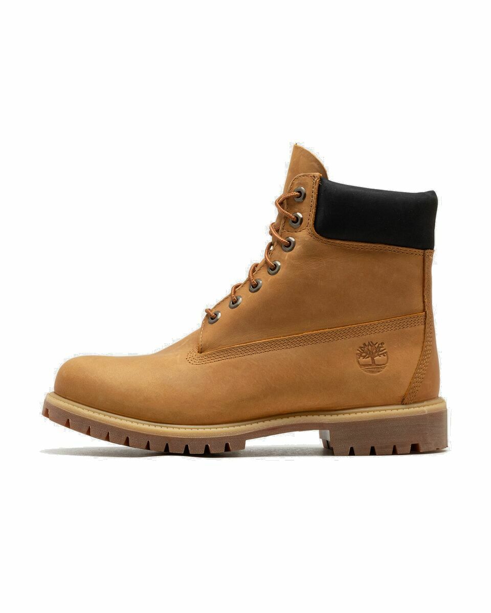 Photo: Timberland Rubber Toe 6 Inch Remix Brown - Mens - Boots