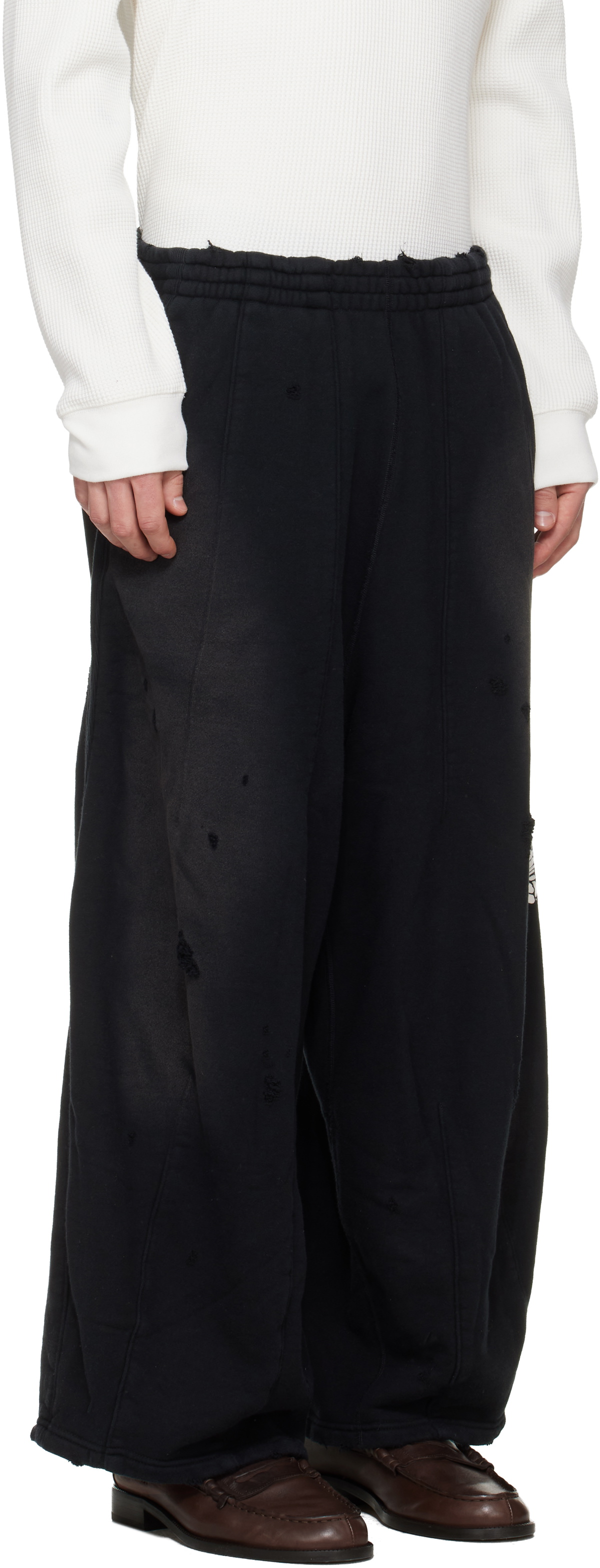 NEEDLES Black Darts H.D Sweatpants