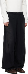NEEDLES Black Darts H.D Sweatpants