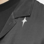Stampd Men's Chrome Star Vacation Shirt in Black
