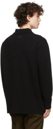 Agnona Black Cashmere Jacket