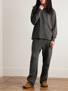 Les Tien - Straight-Leg Cotton-Jersey Sweatpants - Gray