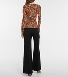 Victoria Beckham - Floral cutout top