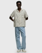 Portuguese Flannel Timber Shirt Beige - Mens - Shortsleeves