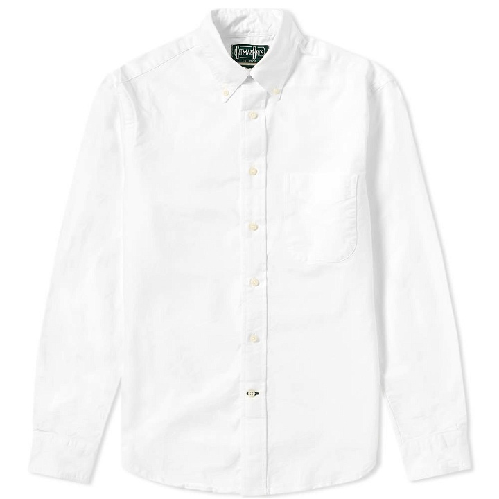 Photo: Gitman Vintage Oxford Shirt White