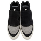 Fear of God Black and Grey Skate Mid Sneakers