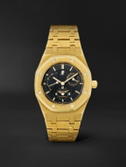 Stephanie Windsor - Audemars Piguet Vintage 1997 Royal Oak Automatic Dual Time 18-Karat Yellow Gold Watch, Ref. 25730BA (7.25'' wrist)