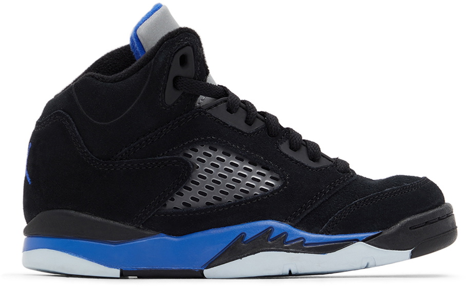 Nike Jordan Kids Black Jordan 5 Retro PS Little Kids Sneakers Nike ...
