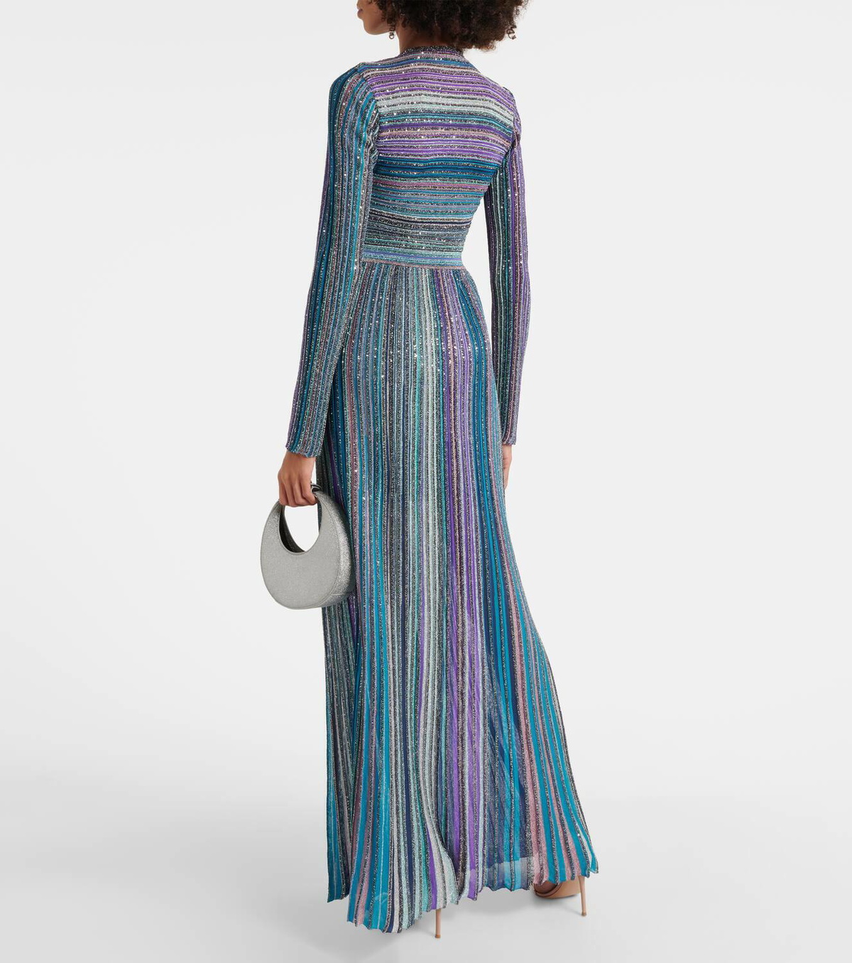 knee length dresses for ladies Torrey Striped Maxi Dress