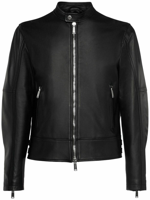 Photo: DSQUARED2 Biker Leather Jacket