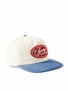 Cherry Los Angeles - Five Star Logo-Appliquèd Canvas-Trimmed Cotton-Twill Baseball Cap