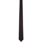 Givenchy Black and Red Silk Blade Tie